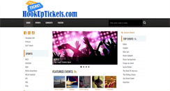 Desktop Screenshot of hookuptickets.com